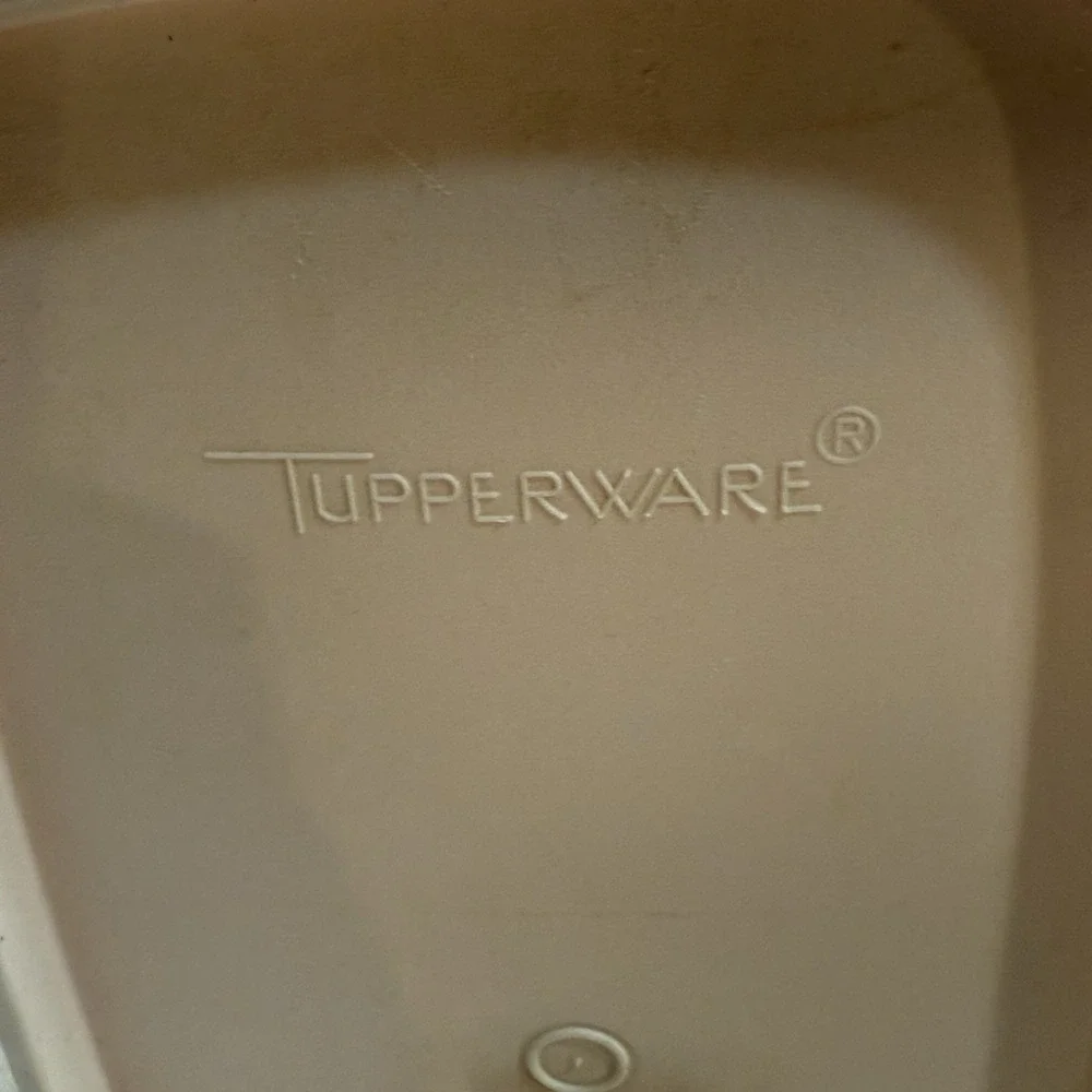 VTG Tupperware Frost‎ CEREAL STORER Dry Foods Seal & Cap 1590-4